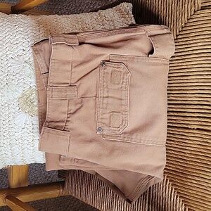 Duluth heavy duty canvas cargo pants,  rust/brown,  size 40x28.5